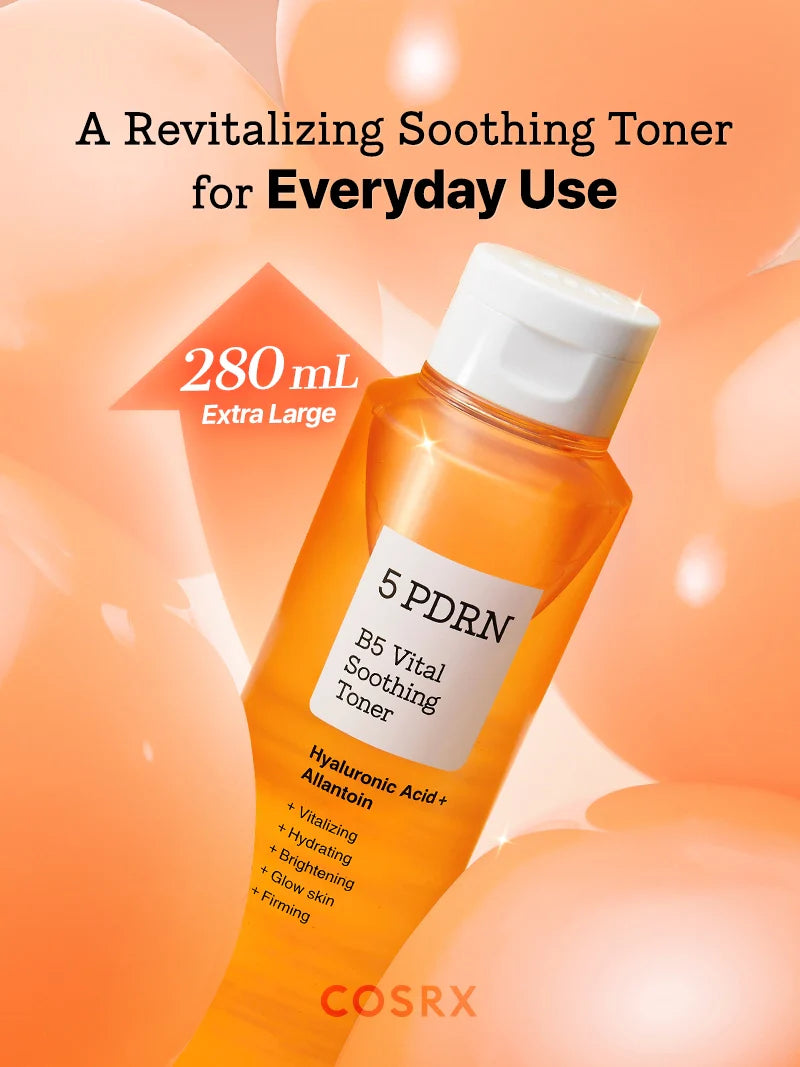 COSRX 5 PDRN B5 Vital Soothing Toner