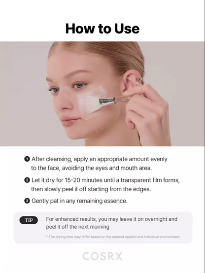 COSRX PDRN EXOSOME Skinplaning Glaze Mask